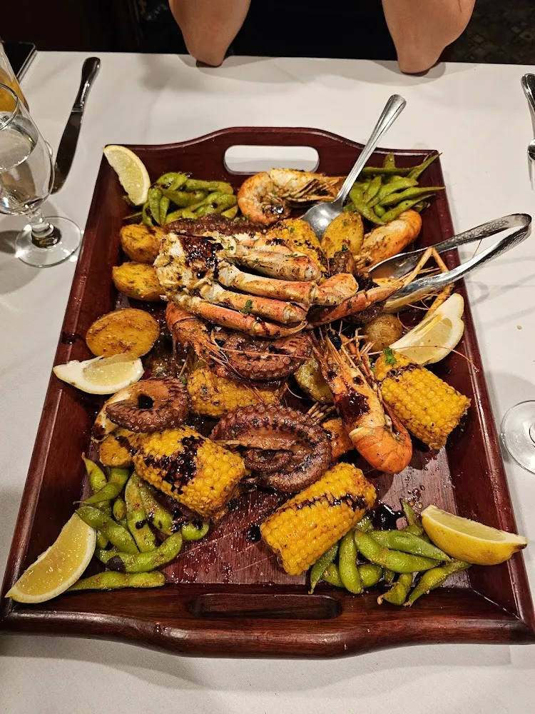 Half & Half Seafood Combo